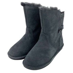 BearPaw | Women's Kinsley Boots | Charcoal | Size 8